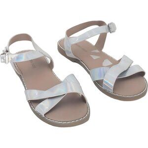 Tucker & Tate Girls Tarya Flat Sandal White Size 2 Kids